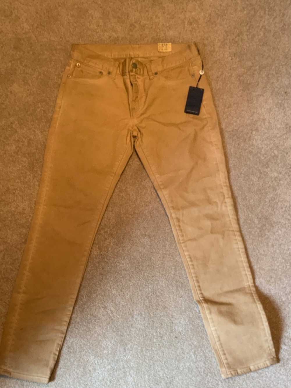 Ralph Lauren Women’s Skinny Jeans in Camel Tan